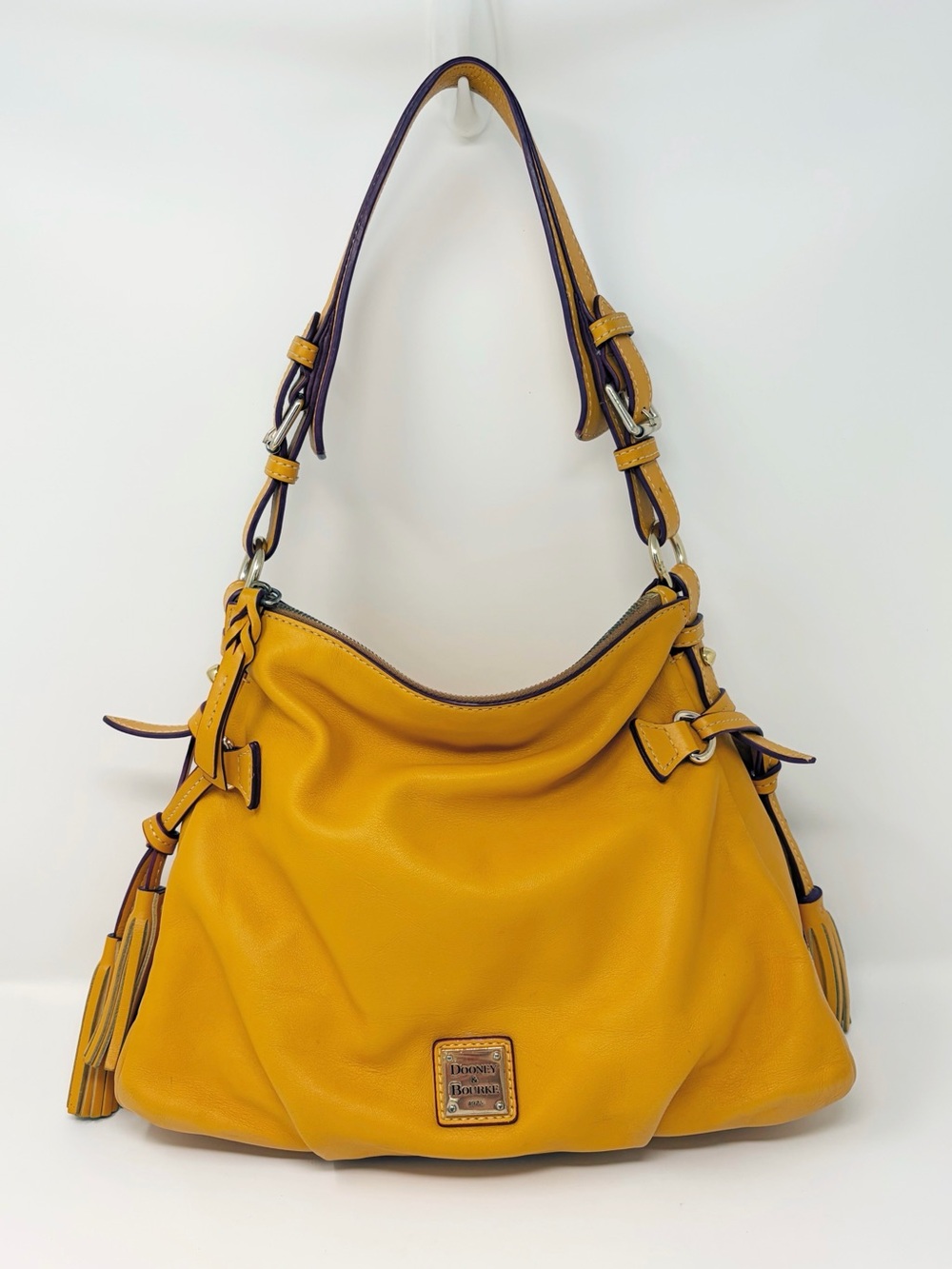 Dooney & Bourke Florentine Teagan Bag in Mustard Yellow